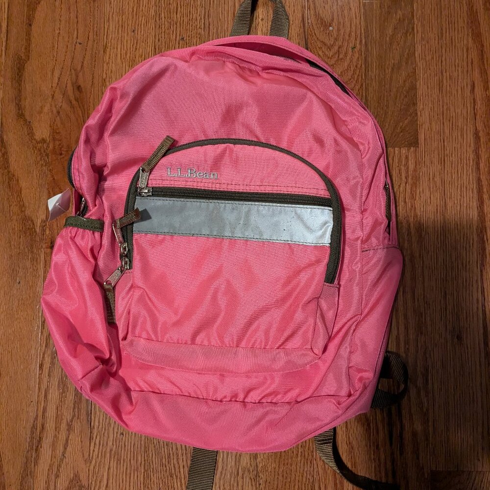 Hot Pink LL Bean Back pack